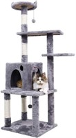 Ohana 54.7" Cat Tree,Kitty Toy Cat Scratching Post