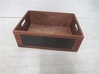 Apex Elegance Wooden Crate Box 15.75"x 12"x 5.5"