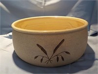 Studio pottery bowl Mattison Maine NY 1/91 8.5 x