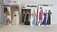 3 Special Occasion Gown Jessica McClintock Lot