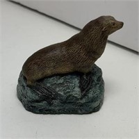The Bronze Menagerie 1978 Sea Lion Figurine