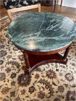 Marble top table 29 inches in diameter