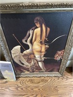 Michael Parks framed painting