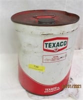 Texaco 5 Gallon Can
