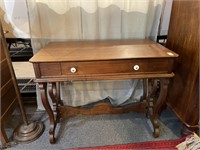 Antique Victorian Walnut Desk