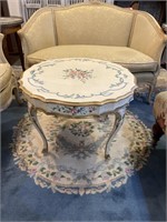 Shabby Chic Floral Painted Coffee Table