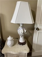Decorative lamp and back