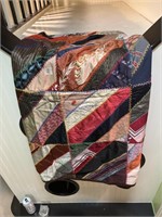 Blanket made out of men’s ties