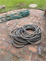 Two garden hoses