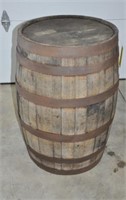 Authentic vintage Tennessee Whiskey barrel
