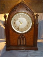 New Haven Steeple Clock no crystal original works