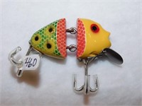 1950 Heddon "Punkin Seed Spook", jointed, #9630