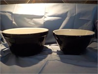 2 Black bowls 1 is batter modern KITCHEN KITCHEN