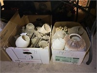 4 Assorted Boxes of Lamp Parts