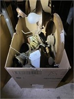 4 Boxes of Assorted Lamp Parts