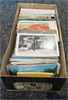 500+ Postcard Box Lot Huge Collection Canada USA