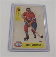 1958-59 Parkhurst Ralph Backstrom #16 Hockey Card