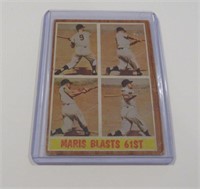 1962 Topps Roger Maris Baseball card #313