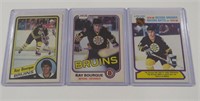 Ray Bourque Boston Bruins Cards 1981 - 1985 Hockey