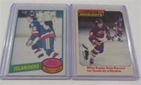 1979-1981 O-pee-chee MIKE BOSSY - Islanders Cards