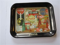 1990 Coke Coca Cola Serving Tray Metal
