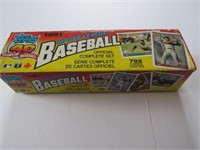 1991 MLB Baseball Topps Factory Set Complete 1-792