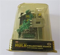 Sealed The Incredible Hulk Collector's Clock 2003
