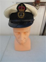 Royal Navy Officers Cap Hat Bullion Insignia