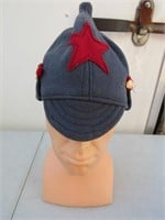 Soviet Winter Hat Red Star Unknown Origin Cap
