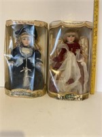 2 Collector's Choice Porcelain Dolls