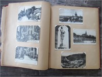 Gothic Postcard Album 140+ European Antique Views
