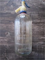 Old Seltzer Bottle Hooper Struve British Vintage