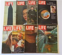 Vintage Life Magazines Qty 8 All 1969 Coretta King