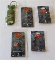 Sealed New Superman & Supergirl Body Jewelry +
