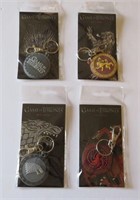 Sealed Game Of Thrones Keychains