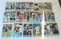 1982 O-Pee-Chee Baseball Jays/Expos 24 Mini Poster