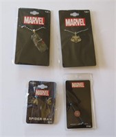 Sealed Marvel Spider-man Thor Body Jewelry Necklae