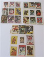 Lot Of 27 Hockey Cards 1970's - Present Stickers