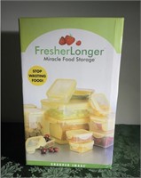 NIB FRESHER LONGER FOOD STORAGE SET