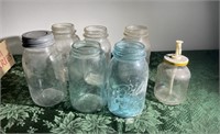 BLUE JARS AND MORE