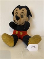 Early Stuffed Mickey Mouse Doll