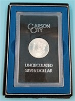 1882 Carson City Morgan silver dollar           (3