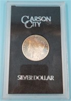 1884 Carson City Morgan silver dollar          (33