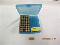 Case of 50 Count Blue Case 45 Caliber Bullets