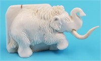 Siberian Yupik ivory carving by Vanna Ryder on mam