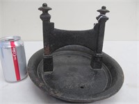 Cast iron boot scraper, circa 1850