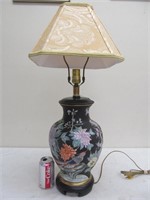 Asian porcelain lamp