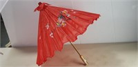 China-Made Decorative Umbrella/ Wood Handle