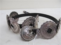 Vintage Brighton concho belt