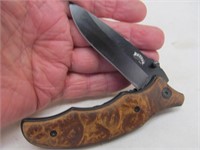 Frost brown pocket knife